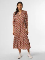 Sukienki - Marie Lund - Sukienka damska, pomarańczowy|czerwony|wielokolorowy - miniaturka - grafika 1