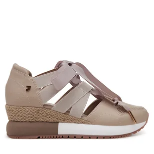 Espadryle Gioseppo Brooks 75357-P Beżowy - Espadryle damskie - miniaturka - grafika 1