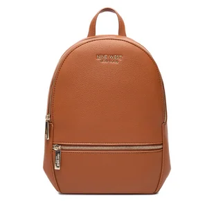 Plecak Nine West CEO- Oregon-LDA8167 Brązowy - Torebki damskie - miniaturka - grafika 1