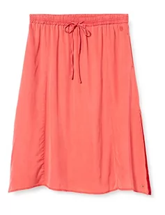 Tommy Hilfiger Damska spódnica Tencel GMD Midi Pull On Skirt Rock, Crystal Coral, 46 - Spódnice - miniaturka - grafika 1