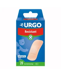 Urgo Resistant, plastry z opatrunkiem, 20 sztuk - Apteczki i materiały opatrunkowe - miniaturka - grafika 1