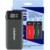 Powerbanki - Ładowarka + Powerbank 18W 10000mAh Li-ion 18650 18700 20700 21700 Lii-MP2 - miniaturka - grafika 1