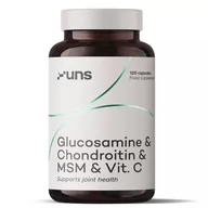 Witaminy i minerały dla sportowców - UNS Glucosamine&amp;Chondroitin&amp;Msm&amp;Vit. C 120caps - miniaturka - grafika 1
