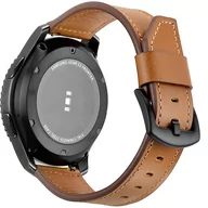 Akcesoria do smartwatchy - Best Accessories Best Accessories UNIWERSALNY PASEK SKÓRZANY 20MM BROWN 2567 - miniaturka - grafika 1