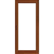 Okna - Lupol 2-szybowe balkonowe lakier kolor afromozja OB5 RU 865x2195 mm - miniaturka - grafika 1