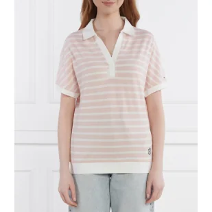 Tommy Hilfiger Polo | Regular Fit - Koszulki i topy damskie - miniaturka - grafika 1