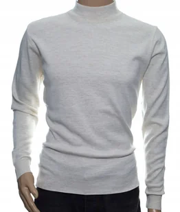 Sweter męski wełniany półgolf z wełny XXL 2XL - Swetry męskie - miniaturka - grafika 1