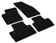 Dywaniki samochodowe - Volvo C30 01/2007-07/2012R. - Czarne Dywaniki Welurowe W Jakości Economy - miniaturka - grafika 1