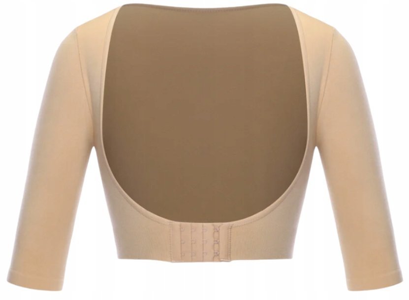 JOYSHAPER BLUZKA GORSET PODNOSZĄCY BIUST POPRAWIAJĄCY SYLWETKĘ BEŻOWY R. L