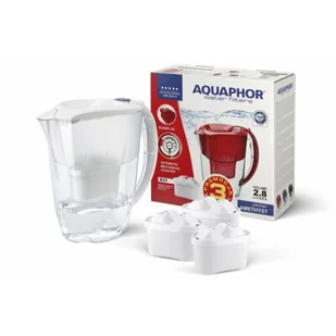 Aquaphor Amethyst 2,8L Biały - Dzbanki filtrujące - miniaturka - grafika 1