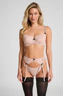 Akcesoria do bielizny - Hunkemöller Pas do pończoch Dorothy Różowy - miniaturka - grafika 1