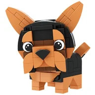 Klocki - Klocki Konstrukcyjne Pies York Świat Zwierząt Figurka Animals Kreatywne 136 - miniaturka - grafika 1