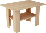 Ławy i stoliki kawowe - Stolik kawowy, ława, Classic, 87x60x55 cm, dąb sonoma, mat - miniaturka - grafika 1