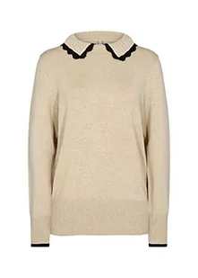 SOYACONCEPT Women's SC-Dollie 730 sweter damski, biały melanż, XL, Biały melanż, XL - Swetry damskie - miniaturka - grafika 1