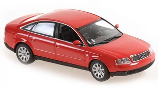 Minichamps Audi A6 C5 1997 Red 1:43 940017100 - Samochody i pojazdy dla dzieci - miniaturka - grafika 1