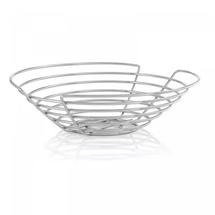 Blomus Płaski kosz na owoce wysokość 10 cm Wires 68481 - Kosze na owoce - miniaturka - grafika 1