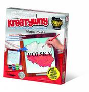Zabawki kreatywne - Mirage Zestaw kreatywny Mapa Polski - miniaturka - grafika 1