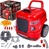 Mały naukowiec - Zestaw Małego Mechanika Ciężarówka Tir Auto Do Rozkręcania Silnik 61 El. - miniaturka - grafika 1