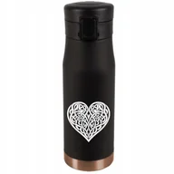 Kubki termiczne - VICARLO KUBEK TERMICZNY Z GRAWEREM DO KAWY HERBATY SERCE - miniaturka - grafika 1