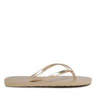 Klapki i japonki damskie - Japonki Roxy ARJL100663 Złoty - miniaturka - grafika 1
