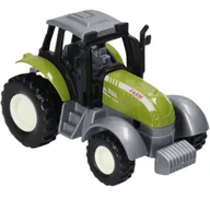 Samochody i pojazdy dla dzieci - TRAKTOR METALOWY PULL BACK ZABAWKA DLA DZIECI - miniaturka - grafika 1