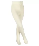 Rajstopy - FALKE Uniseks - dzieci Rajstopy Comfort Wool K TI Wełna Merynosa Bawełna grube jednokolorowe 1 Para, Biały (Woolwhite 2060), 110-116 (3-6 lata) - miniaturka - grafika 1
