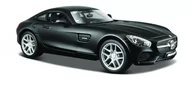 Kolekcjonerskie modele pojazdów - Maisto, model kolekcjonerski Mercedes-Amg Gt Czarny Mat 1/24 - miniaturka - grafika 1