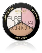 Bronzery i konturowanie twarzy - Revers Revers Pure Mineral Contour Paleta Do Konturowania Twarzy 02 - miniaturka - grafika 1