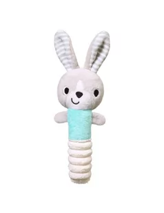 BabyOno Piszczek Bunny Hey - Zawieszki dla dzieci i niemowląt - miniaturka - grafika 1