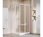 Kabiny prysznicowe - Ravak 14V701O2ZGS - Kabina prysznicowa SUPERNOVA 90x90 cm biała - miniaturka - grafika 1