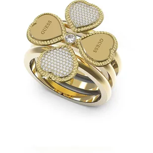 Biżuteria GUESS JUBR01428JWY. Pierścionek, Kolor złoty. Kobieta. - Pierścionki - miniaturka - grafika 1