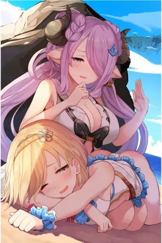 Plakat Anime Granblue Fantasy grf_132 A2 (custom)