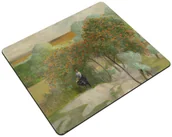 Podkładki pod mysz - Podkładka Pejzaż z jarzębiną, część prawa tryptyku _Idź nad strumienie_ Jacek Malczewski 24x19cm - miniaturka - grafika 1