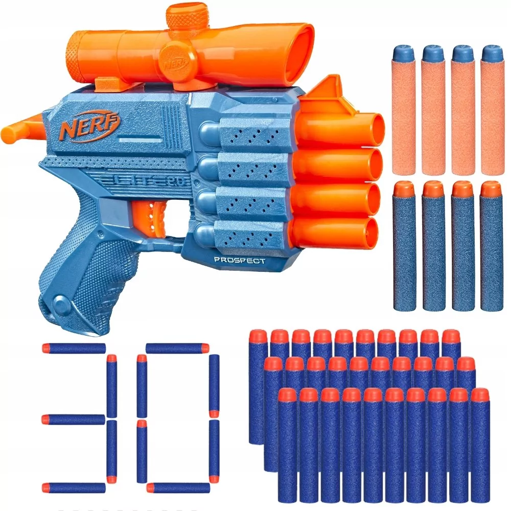 Nerf Pistolet Wyrzutnia Alpha Strike Fang QS-4 + 10 strzałek