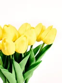 Sztuczne kwiaty - Tulipany Sztuczne Kwiaty 34Cm Żółte Bukiet 10 Szt - miniaturka - grafika 1