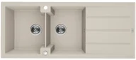 Zlewozmywaki - LAVEO Canaria - zlewozmywak 2-komorowy z ociekaczem - miniaturka - grafika 1
