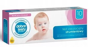 Horien, Test owulacyjny strumieniowy opakowanie, 10 szt. - Testy ciążowe i diagnostyczne - miniaturka - grafika 1