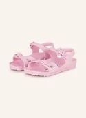 Sandały damskie - Birkenstock Sandały Rio Eva rosa - miniaturka - grafika 1