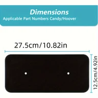 Akcesoria i części do pralek i suszarek - TEMU 2 Szt./3 Szt./5 Szt. Zastępstwo Suszarki Hoover Candy 40006731 Filtr Suszarki Filtr Ciepła 275 X 125 X 10Mm Filtr Kłaczków Do Suszarki, - miniaturka - grafika 1