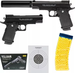 Skleplolki Pistolet na kulki ASG z metalu - Zabawki militarne - miniaturka - grafika 1