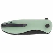 Noże - Nóż Kubey Knife Master Chief Jade G10, Blackwashed - miniaturka - grafika 1