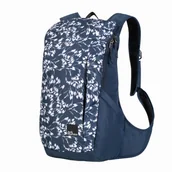 Plecaki - Plecak miejski Jack Wolfskin FRAUENSTEIN LEAVES night blue - ONE SIZE - miniaturka - grafika 1