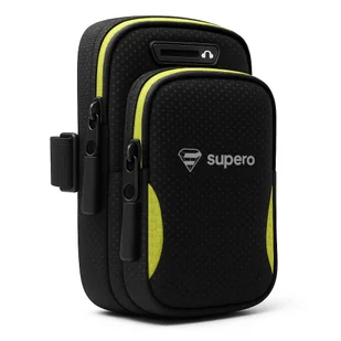 Etui do Biegania Supero, Opaska na Ramię, na Telefon, Armband, Saszetka - Etui i futerały do telefonów - miniaturka - grafika 1