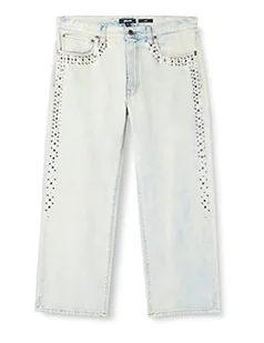 Just Cavalli Damskie spodnie z 5 kieszeniami dżinsów, 470 indygo, 34 - Spodnie damskie - miniaturka - grafika 1