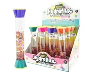 Zabawki sensoryczne - Klepsydra żelowa z kulkami 21cm Mix Robe - zabawka - miniaturka - grafika 1