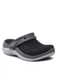 Buty dla chłopców - Crocs Klapki Literide 360 Clog T 206712 Czarny - grafika 1