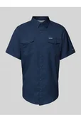 Koszule męskie - Koszula casualowa o kroju regular fit z rękawem o dł. 1/2 - Columbia - miniaturka - grafika 1