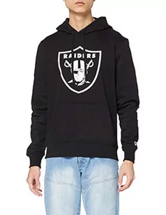 New Era męska bluza z kapturem NFL Team Logo PO Hoodie Oakland Raiders - Bluzy męskie - miniaturka - grafika 1