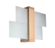 Lampy ścienne - Brilagi - LED Kinkiet HERA 1xE27/7,5W/230V drewno - miniaturka - grafika 1