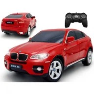 Zabawki zdalnie sterowane - Samochód Zdalnie Sterowany Rc Auto Na Pilot Bmw X6 LEDy Gumowe Koła Rastar Cr - miniaturka - grafika 1